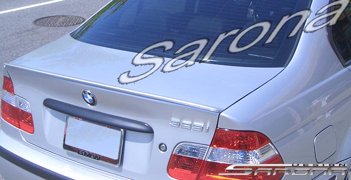 Custom BMW 3 Series  Sedan Trunk Wing (1999 - 2005) - $139.00 (Part #BM-081-TW)